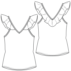 Fashion sewing patterns for LADIES T-Shirts T-Shirt 711